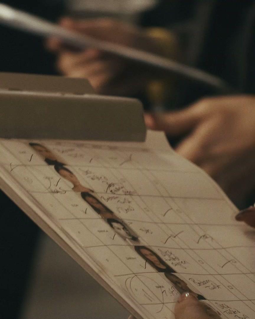 Backstage face chart